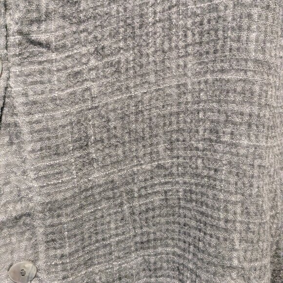 Fenini Button-Up Gray Tunic or Light Jacket - Medium - Picture 5 of 8